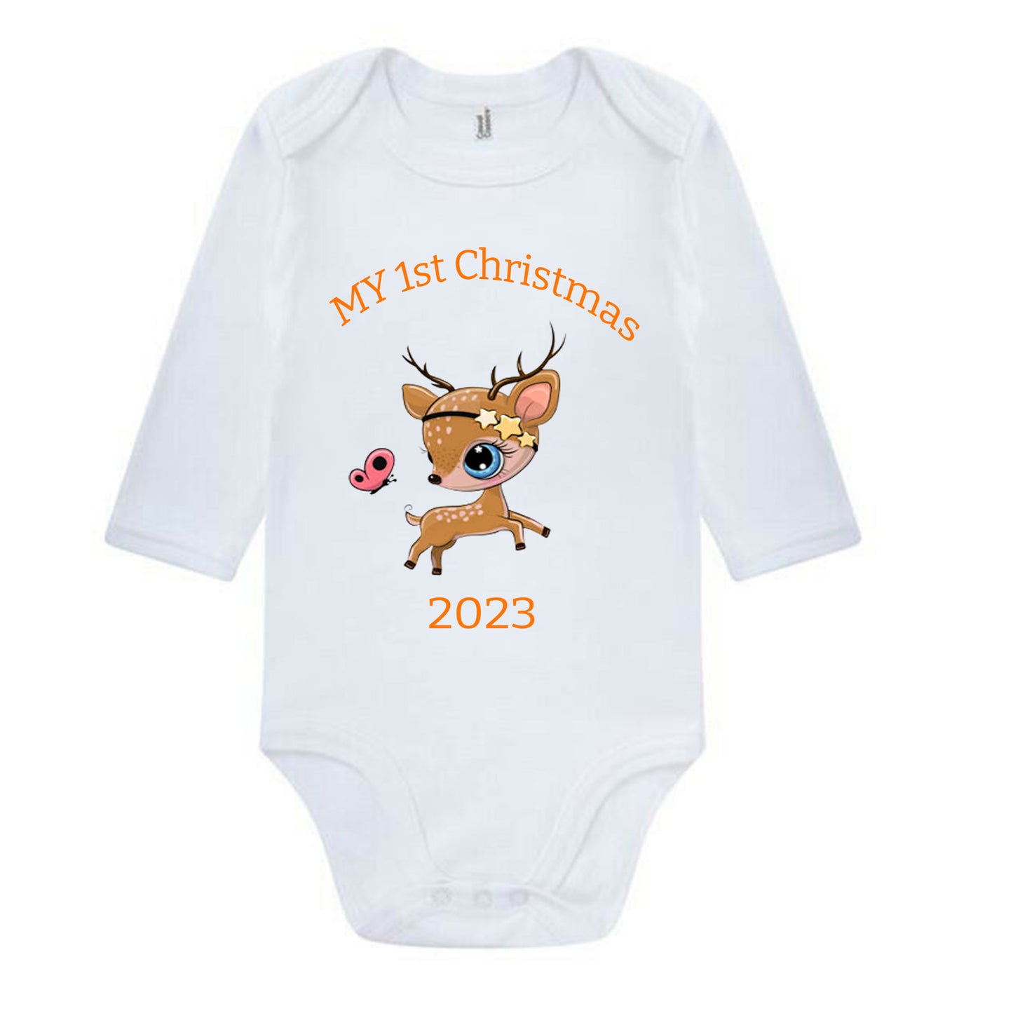 My First Christmas Baby Grow