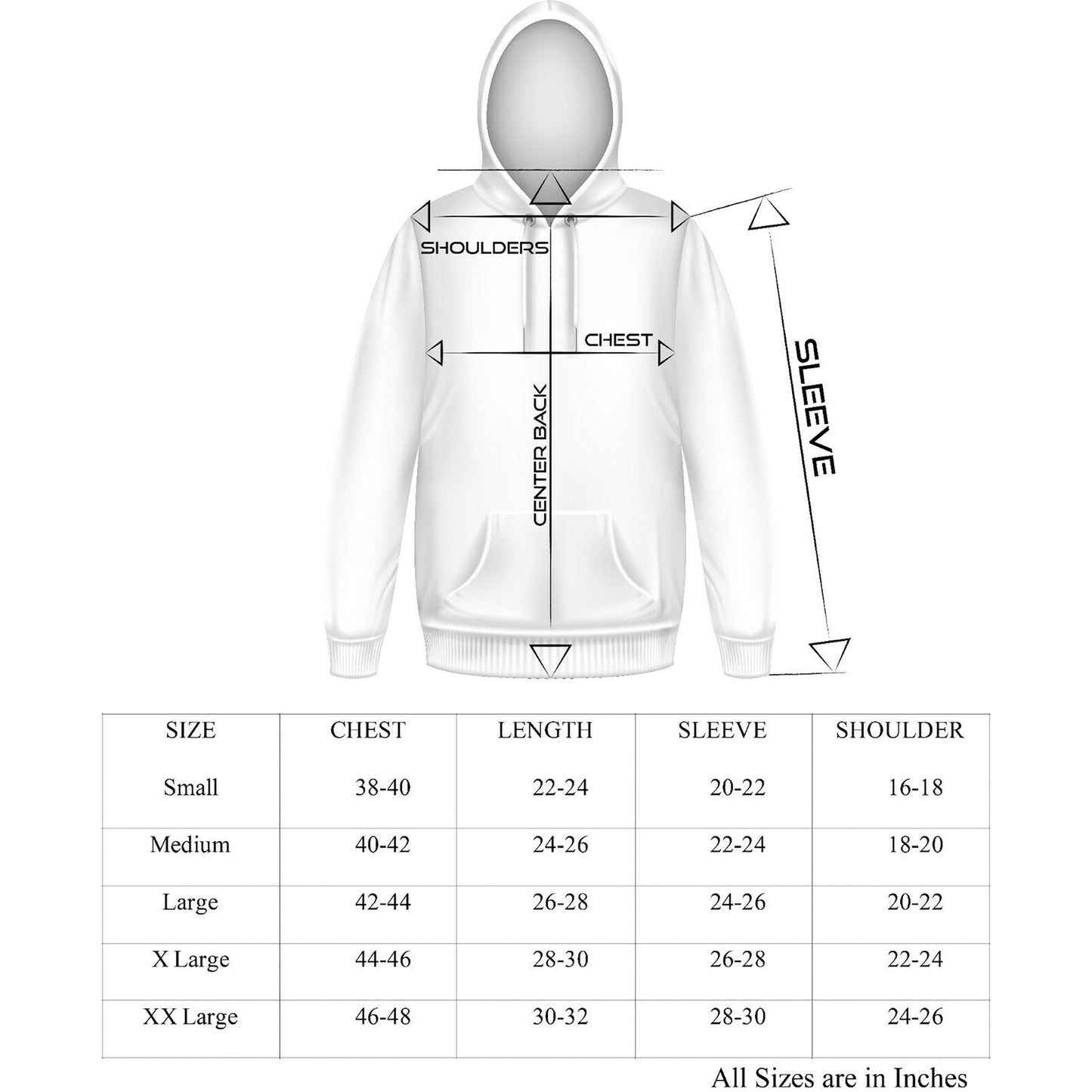 Men's Fleece Pullover Long-sleeved Plain Hoodie