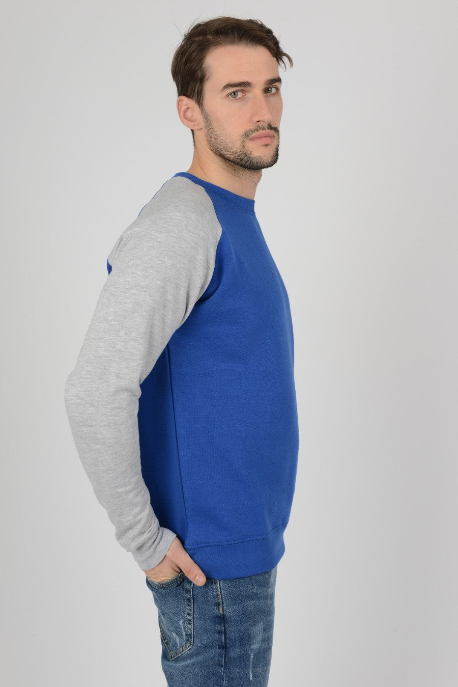 mens sweatshirt top pullover jersey work