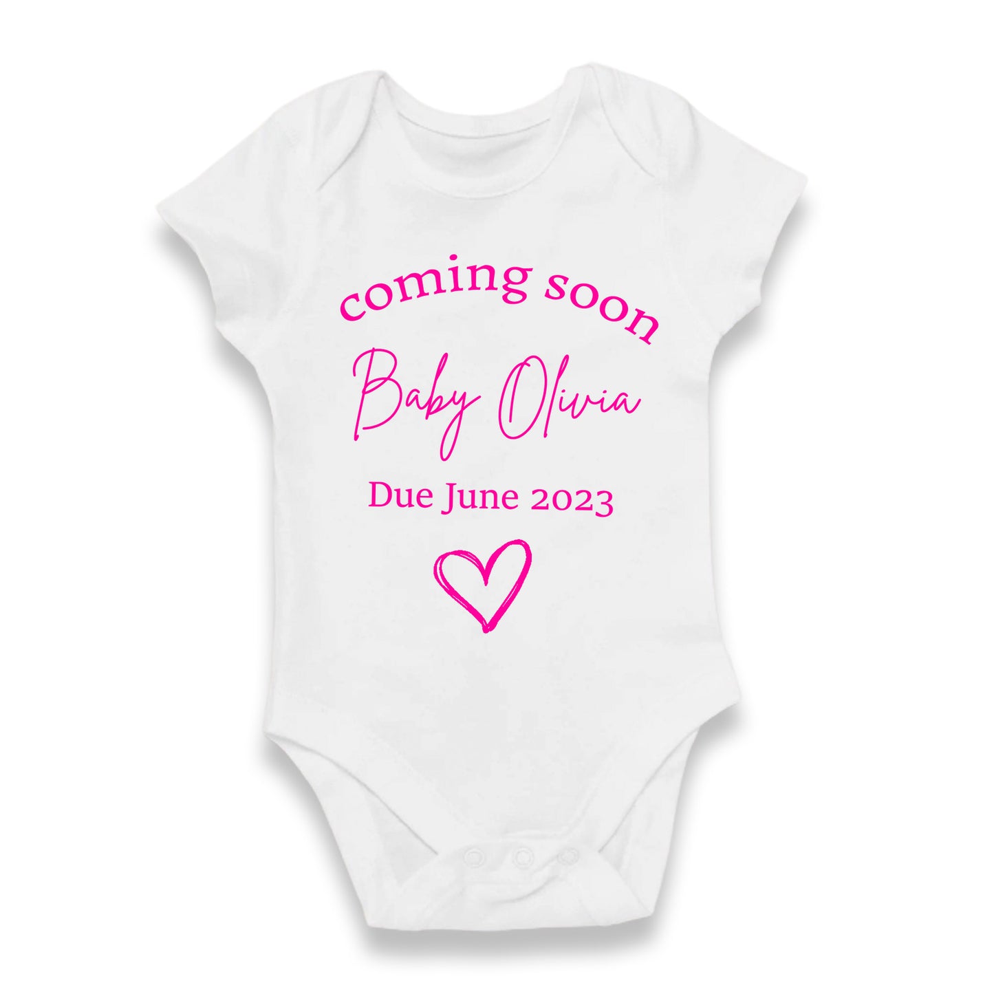 pregnancy reveal baby grow