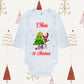 Customized Baby's First Christmas Sleepsuit