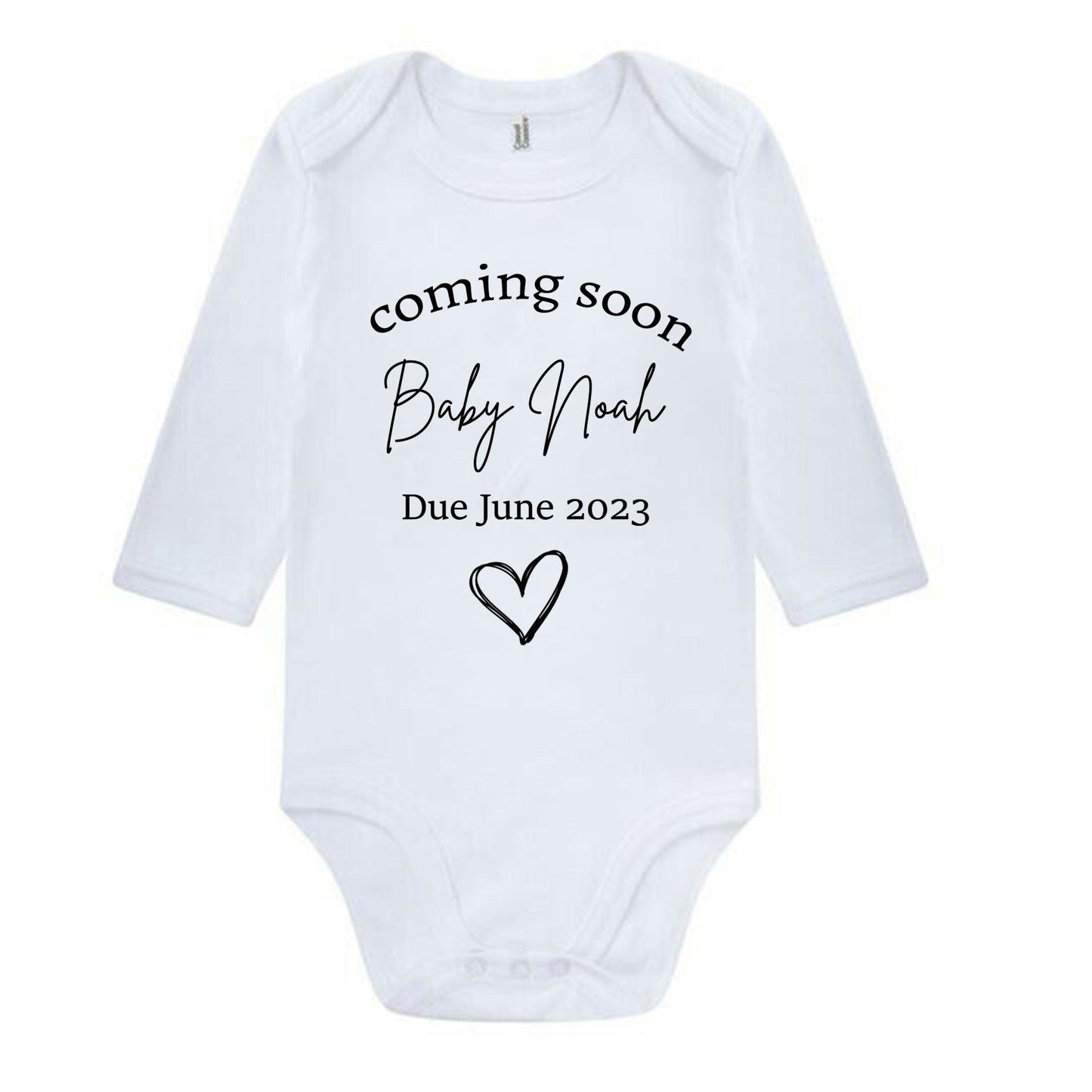 pregnancy reveal baby grow