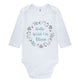 Personalised Hello World Babygrow Pregnancy Announcement bodysuit