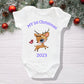 My First Christmas Baby Grow