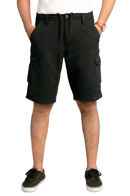 Men Cargo Combat Patch Pocket Shorts