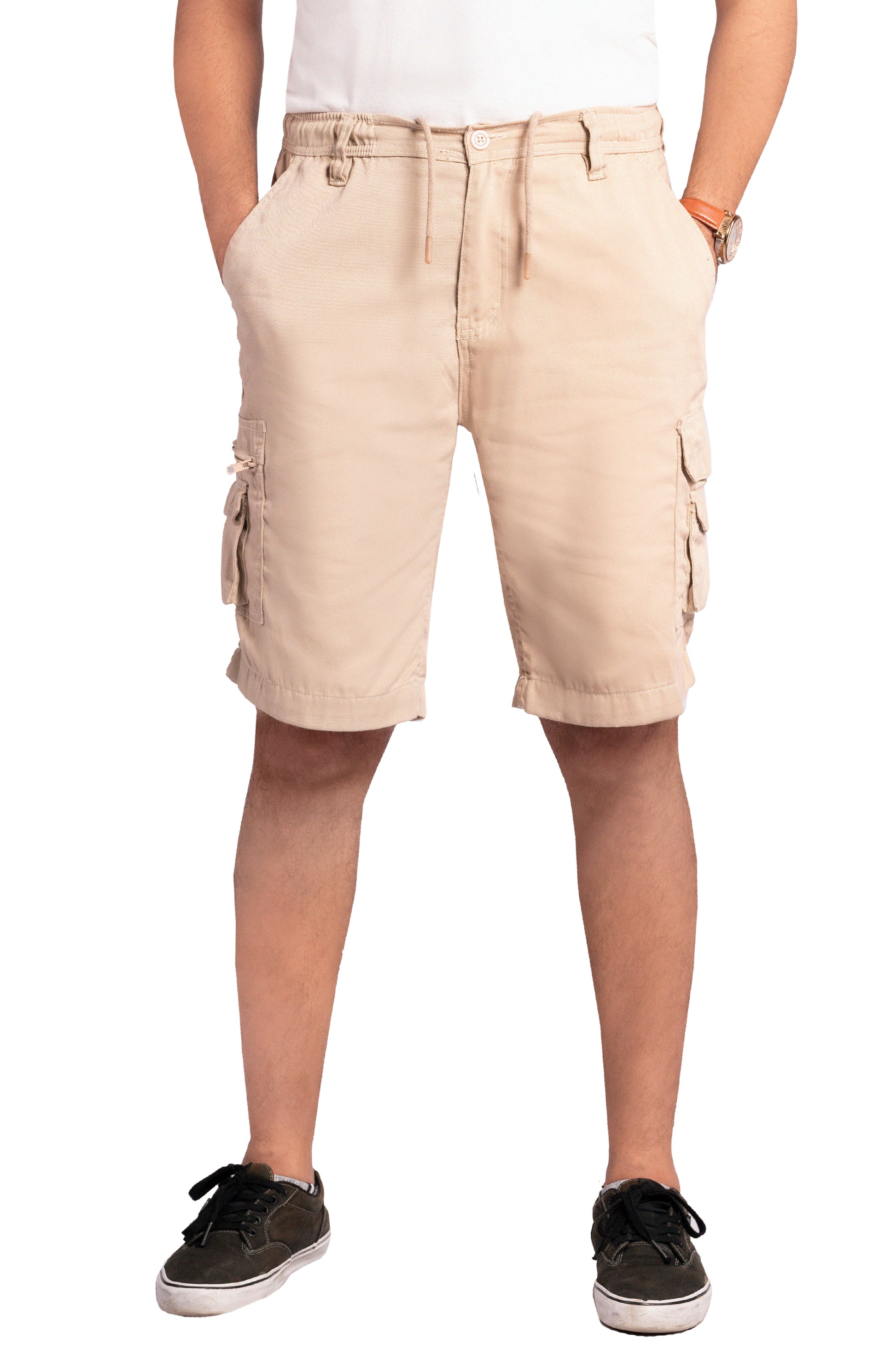 Men Cargo Combat Bello Pocket Shorts