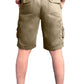 Men Cargo Combat Bello Pocket Shorts