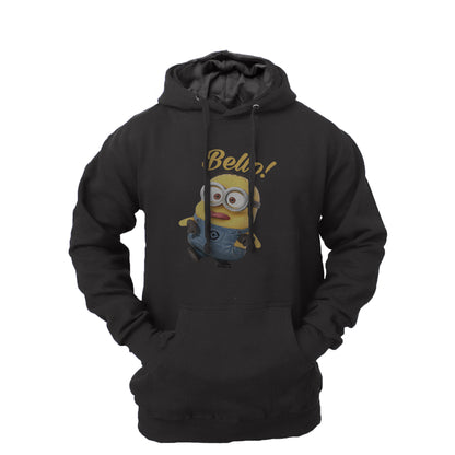 Men's Minion Fleece Pullover Long-sleeved Printed Hoodie