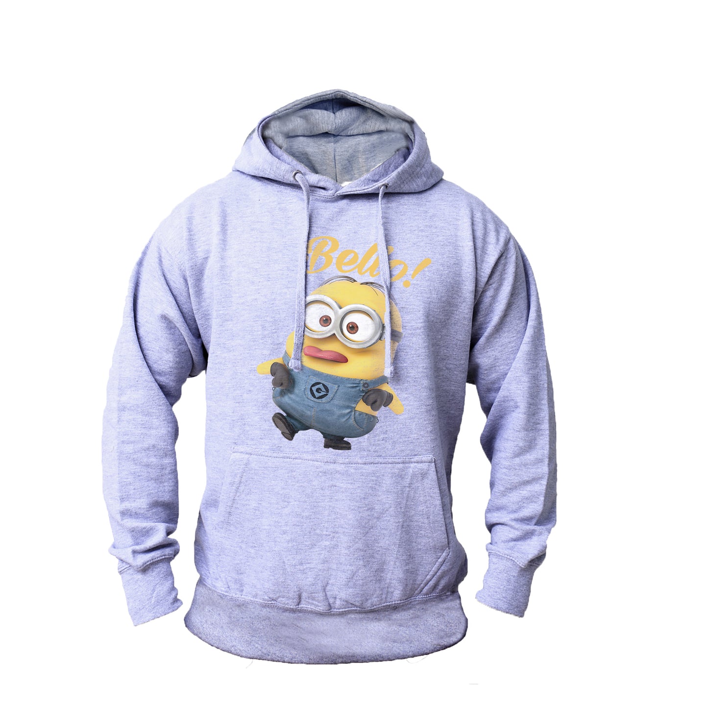 Men's Minion Fleece Pullover Long-sleeved Printed Hoodie