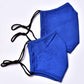 Reusable Ultra-light Organic Cotton Face Mask - Royal blue