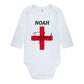 Personalised Football Baby Clothes