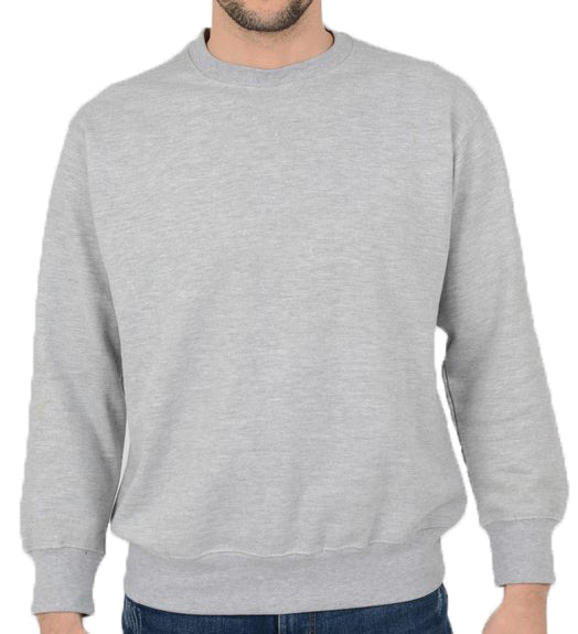Light Grey Iconic Classic Sweatshirt ~ Five Emperors