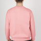 Mens-Plain-Fleece-Sweatshirt-Jersey-Pink