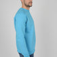 Mens-Raglan-Sweatshirt-Workwear-Azure-Blue