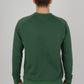 Mens-Raglan-Sweatshirt-Casual-Bottle-Green