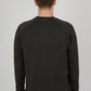 Mens-Raglan-Sweatshirt-Sweater-Dark-Grey