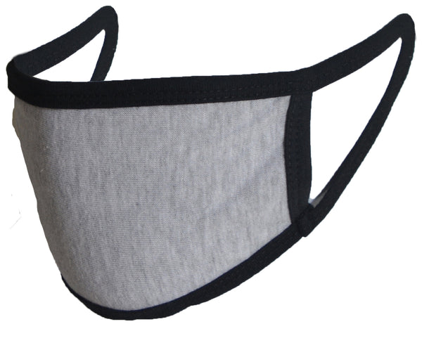 Plain Mask- Heather Grey