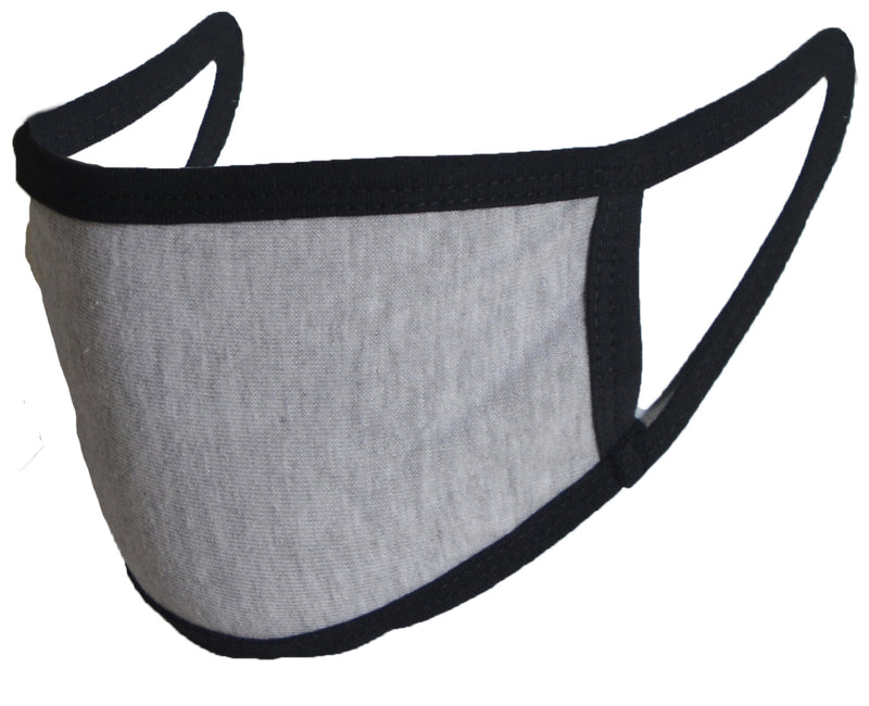 Plain Mask- Heather Grey