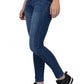 Skinny Jeans Mid-Waist Fit - Minerva Faded Blue