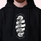 Men's 'Live It Up' fleece Pullover Long-sleeved Printed Hoodie