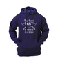 Men's 'The Best Way' Fleece Pullover Long-sleeved Printed Hoodie