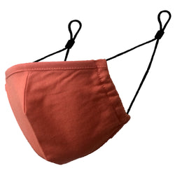 Reusable Ultra-light Organic Cotton Face Mask - Peach Pink