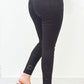 Plus Size Black Curve Embroidered Hem Denim Jeans