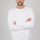 Mens-Raglan-Sweatshirt-Jersey-White