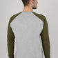 sweatshirt two colours jumper top pull over sweat