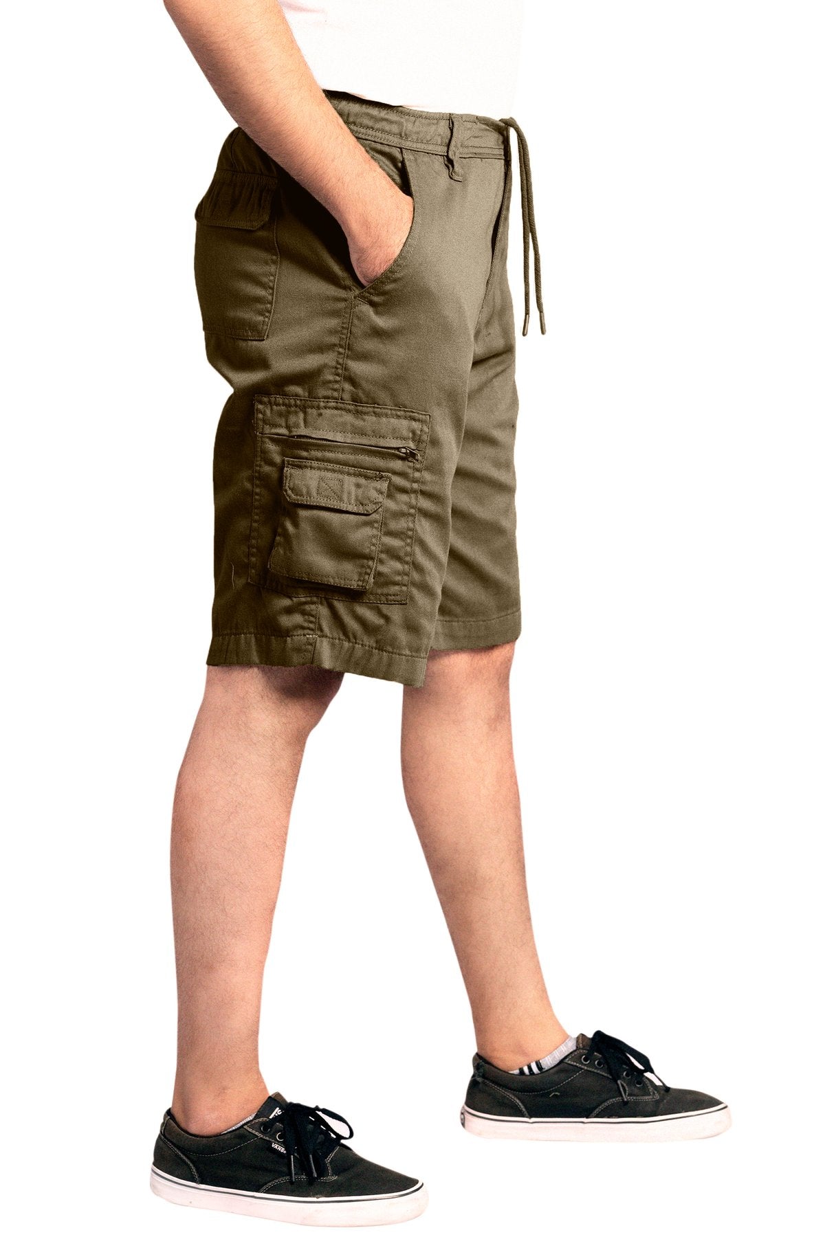Men Cargo Combat Bello Pocket Shorts