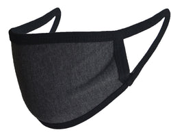 Plain Mask-Dark Grey
