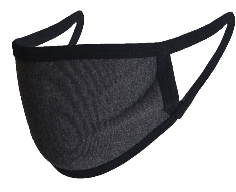 Plain Mask-Dark Grey