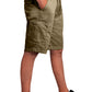 Men Cargo Combat Patch Pocket Green Shorts