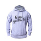 Men's 'Grow Gratitude' Fleece Pullover Long-sleeved Printed Hoodie