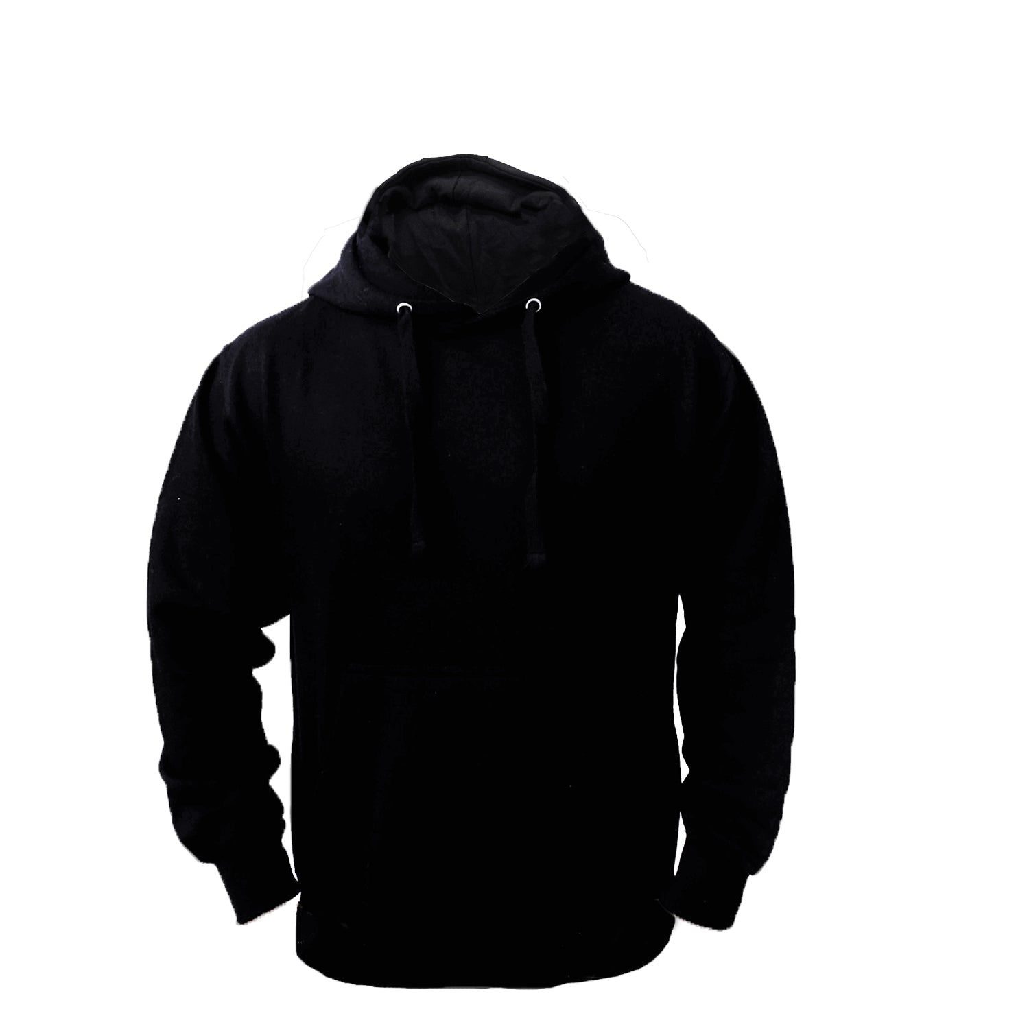 Men's Fleece Pullover Long-sleeved Plain Hoodie