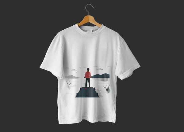 Cool Aesthetic Illustration Graphic T-Shirt