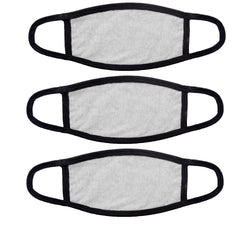 Pack of 3 Plain Masks