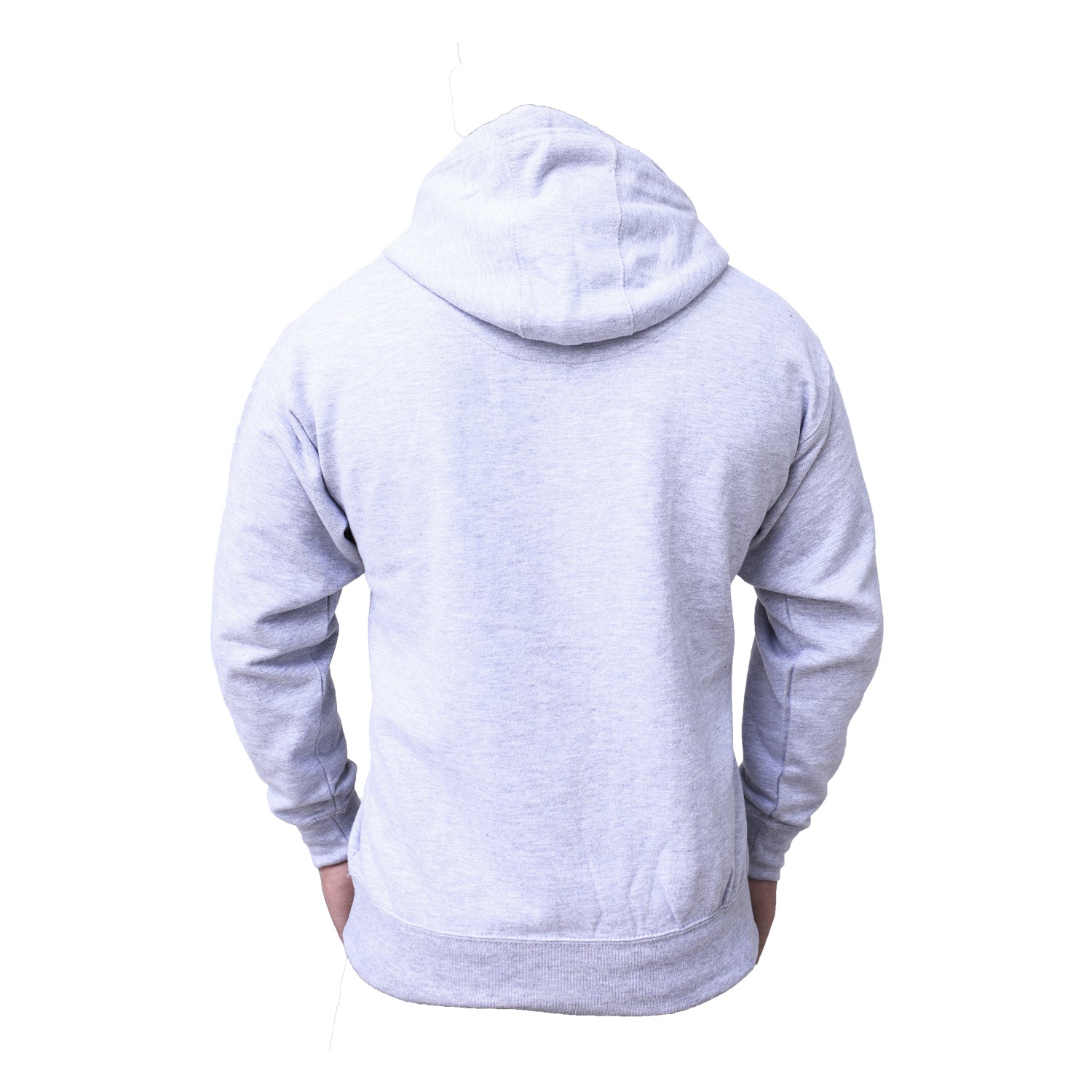 Men's Fleece Pullover Long-sleeved Plain Hoodie