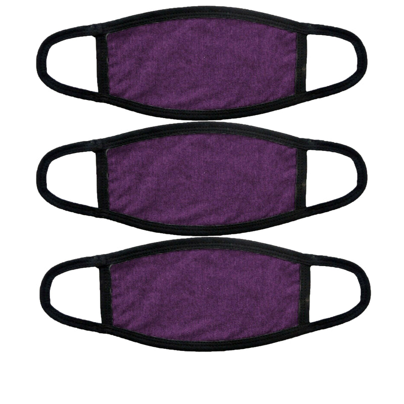 Pack of 3 Plain Masks