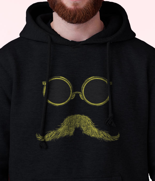Men's Hakuna Matata Fleece Pullover Long-sleeved Printed Hoodie