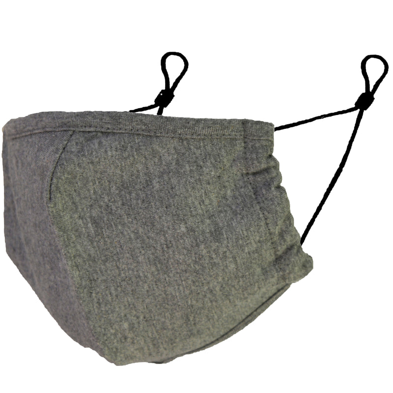 Organic Cotton Mask Dark Grey