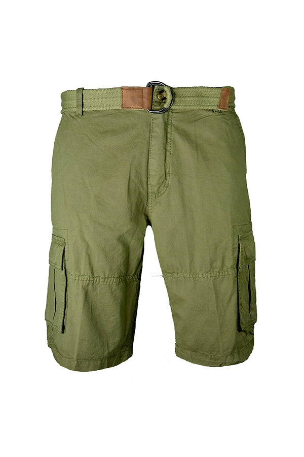Mens Cargo Shorts Twill Cotton Knee Length Army Shorts