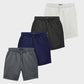 Mens Summer Shorts Casual Fleece Short