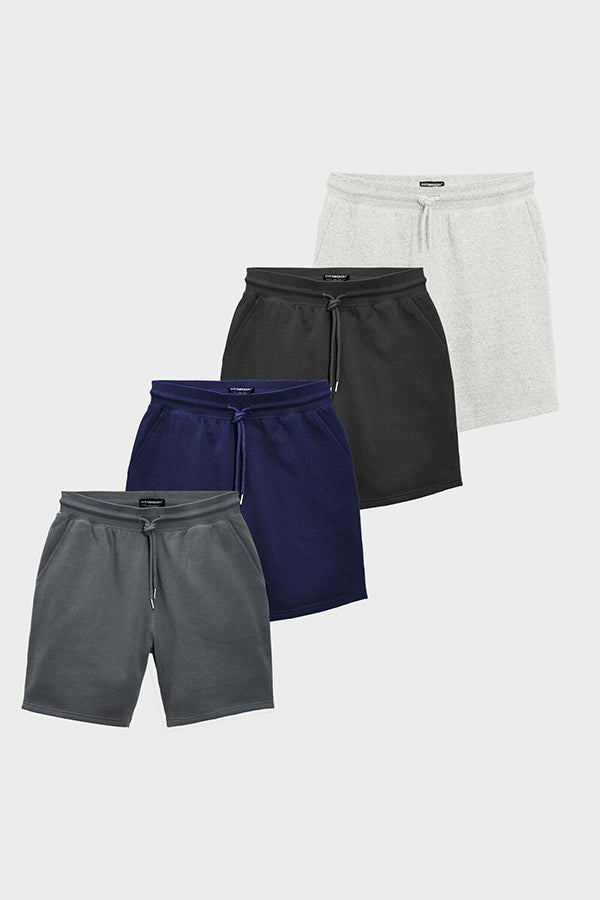 Mens Summer Shorts Casual Fleece Short